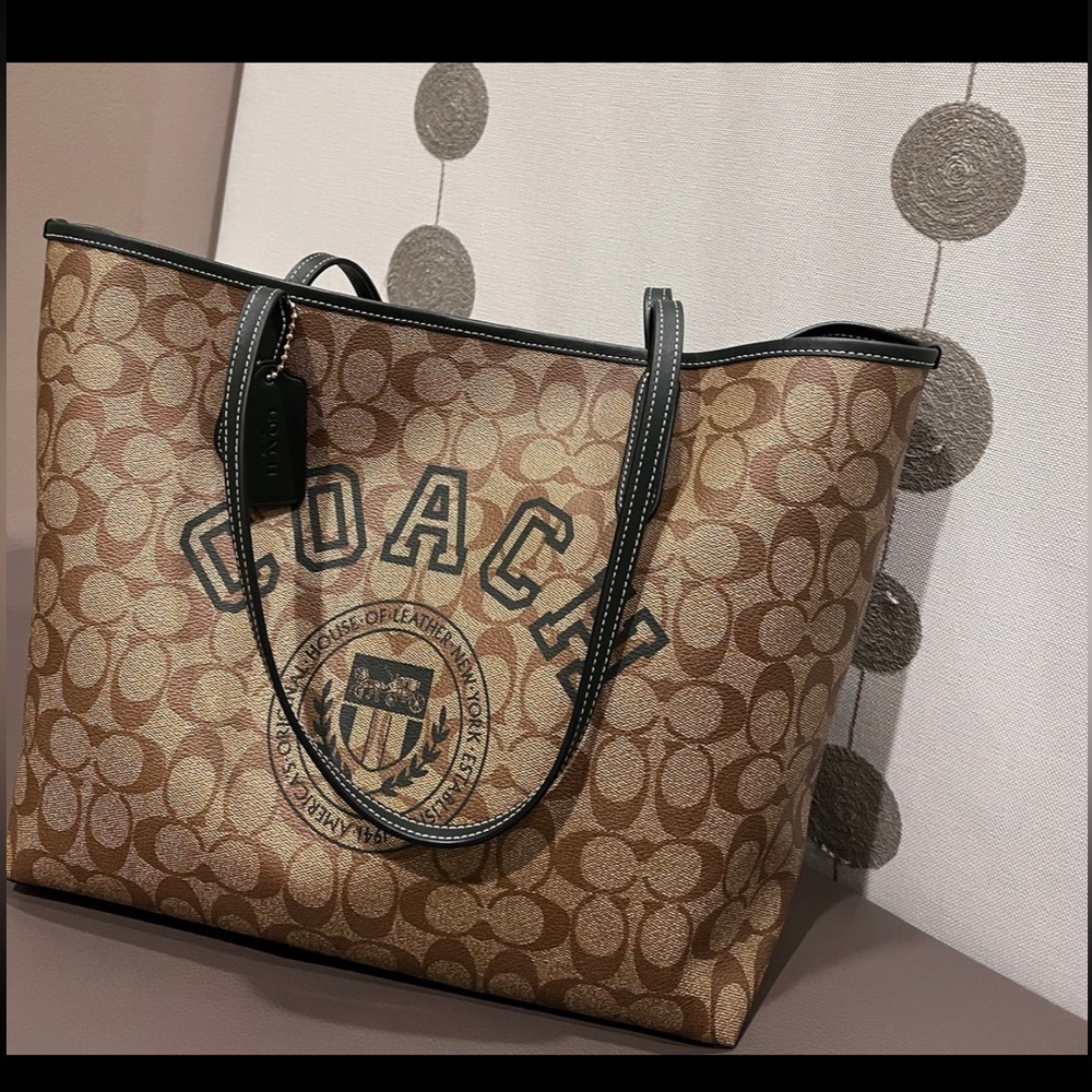 Coach Large Canvas Tote